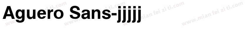 Aguero Sans字体转换